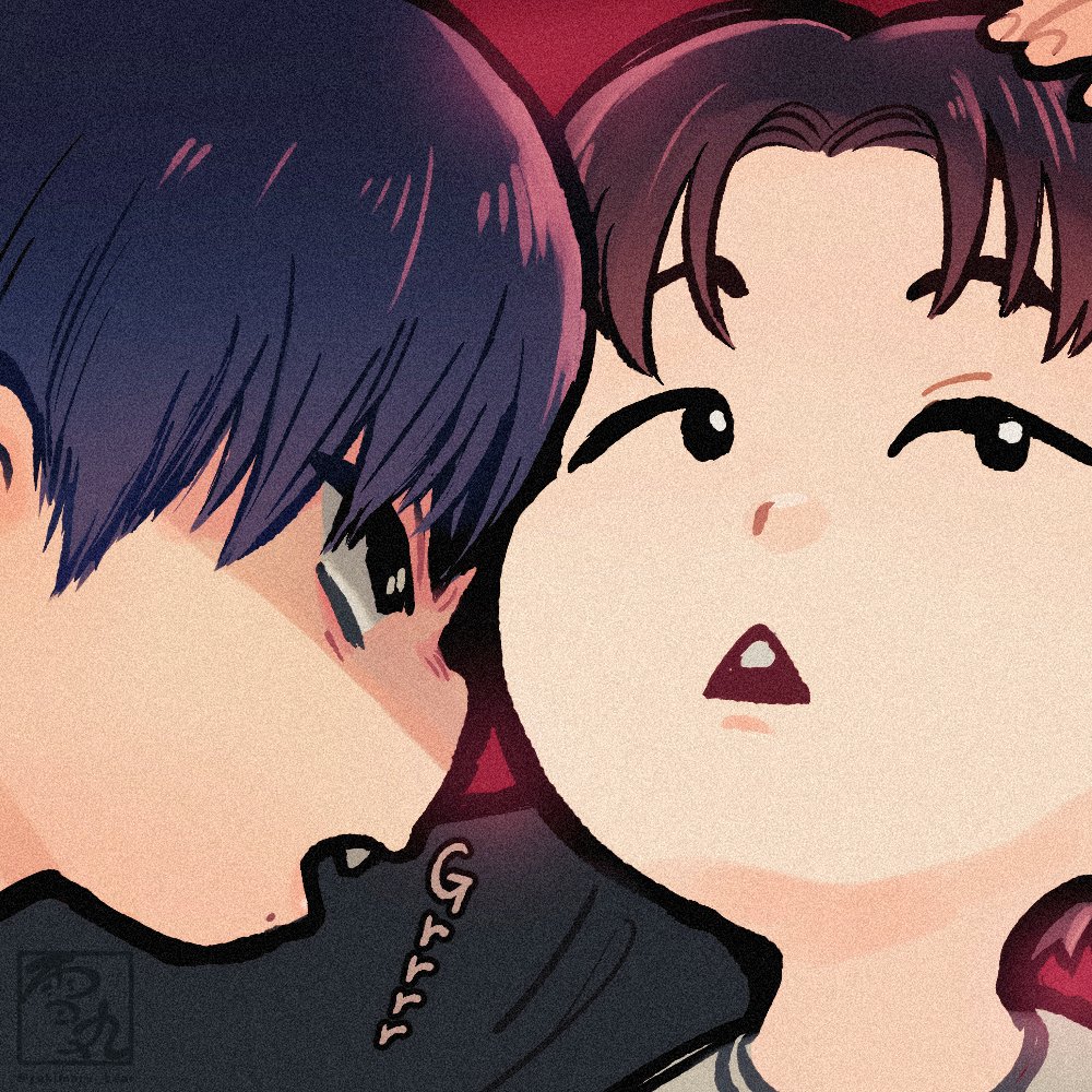 yukimaru_bear's tweet photo. 🐰🐱

#btsfanart #Yoongi #Jungkook https://t.co/JZq1QYU2Db