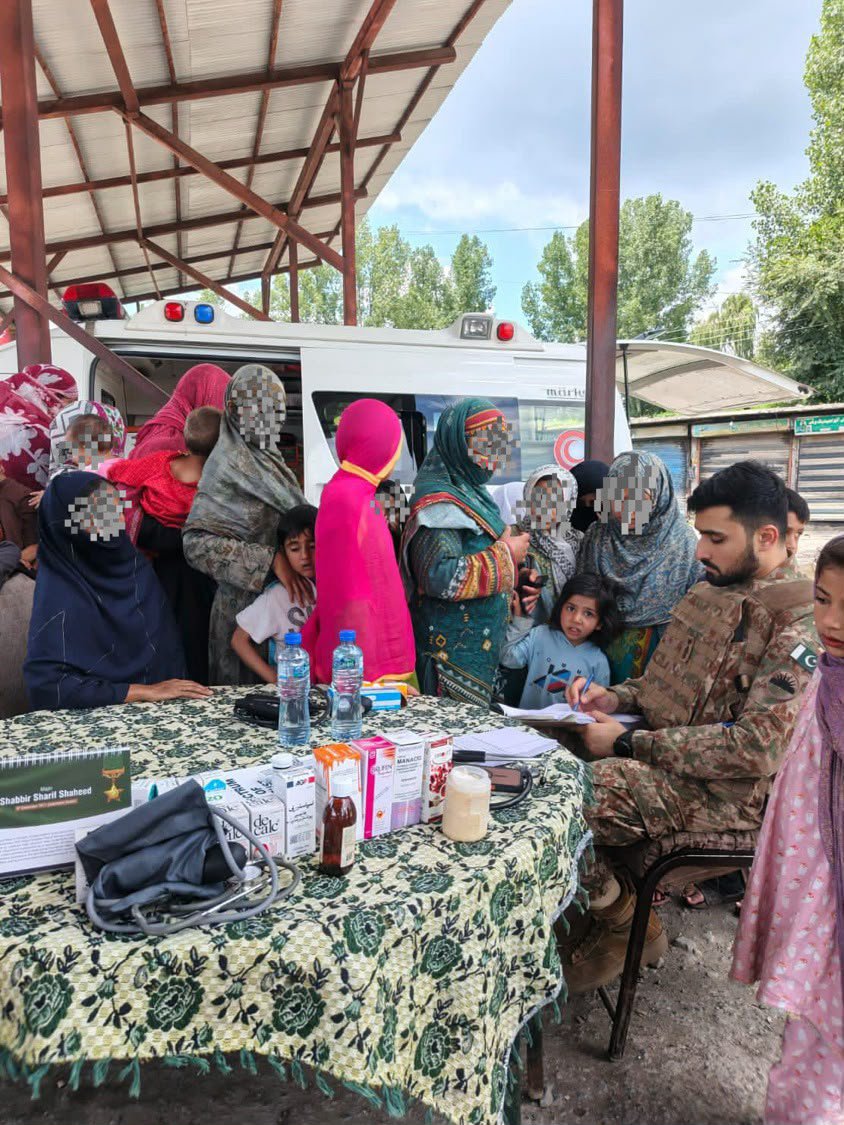 Pakistan Army Resilient Amid Challenges: Mobile Field Medical Center Established in Rawalakot