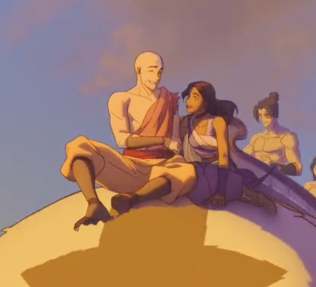 puppyochako's tweet photo. Awwww look at them #kataang https://t.co/BYJ24fCrCL