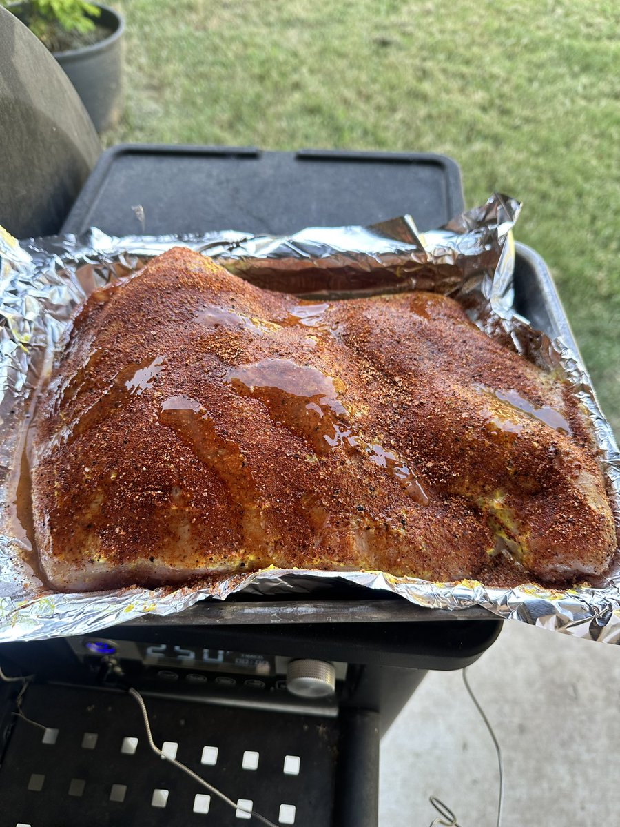 dingoslut's tweet photo. Still a rough time, fucking work is kicking my ass only one day off this week. Anyway, I injected this turkey breast with like 2 cups of clarified butter. https://t.co/yIJS5WdBVJ