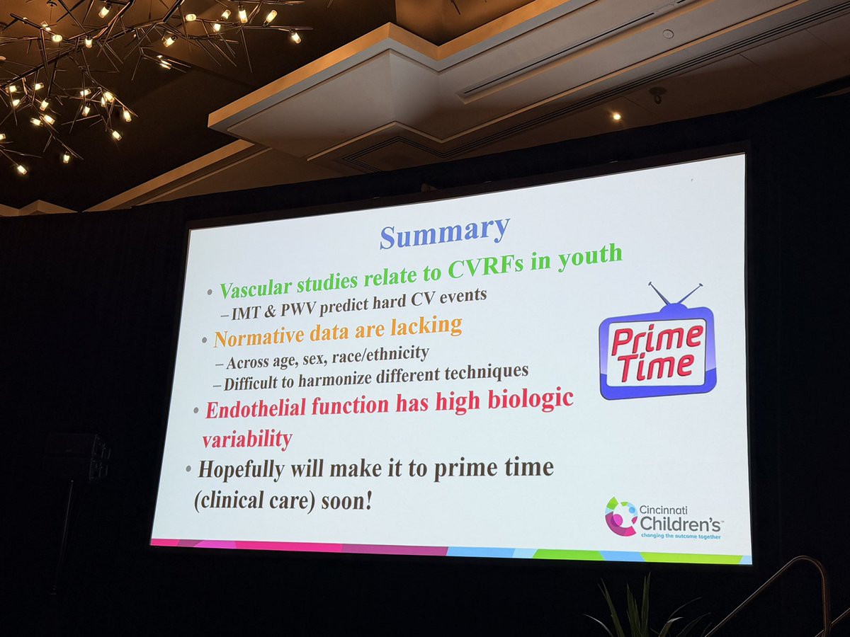 DrMarthaGulati's tweet photo. We have a lot of work to do on starting #CVPrev in children as shown by Dr. Urbina #ASPC2026
🫀 Lots of unknowns related to how to study &amp; measure vascular function
🫀we need to do more in primordial &amp; primary prevention 
🫀normative data are lacking https://t.co/H7Q5Wd8sgj