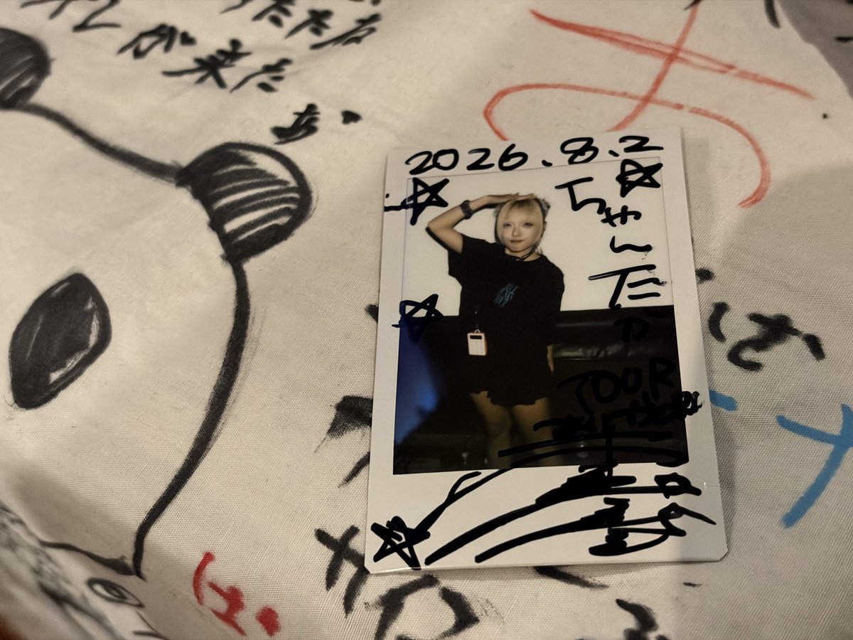 akp4m's tweet photo. パンメイ零式(CYCLONISTA)
ツアーファイナル大阪でした！裏ファイナルも行くつもりだけどね〜 
ワンマン名古屋のときは曲たくさんすごいって思ったけど今日の大阪はそれも一瞬で終わってしまって｢もう終わり？？？｣って🥹
特典会のパンメイもとても可愛かった🫶 https://t.co/S1bNlOCntA