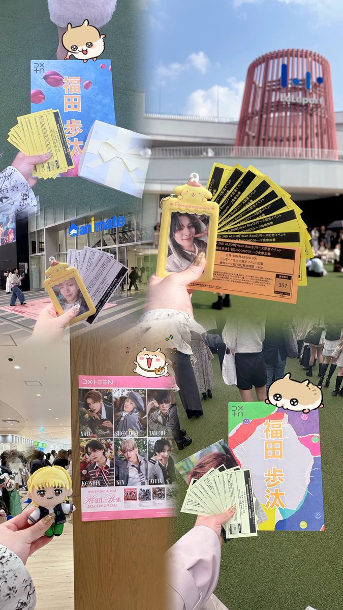 aaatuya__chis's tweet photo. ドキド期まとめ⑅･⏦ﾟ♡.*･ﾟ
たくさん幸せにしてもらえた ܸᐢ. ̫.ᐢ ܸ💯
また会いに行けたらいいな~がほぼ現実にできた気がする楽しいリリイベでした💫 

#DXTEEN #DXTEEN_HeartBeat #DXTEEN_ハルコイ #ドキド期 #福田歩汰 https://t.co/qph723WCXw