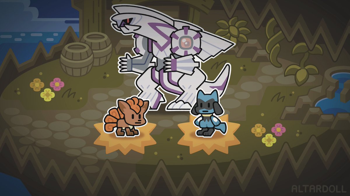 altardoll's tweet photo. which scene from the pokemon mystery dungeon games do you guys wanna see next? #MysteryDungeon https://t.co/7zSi4UvvtS