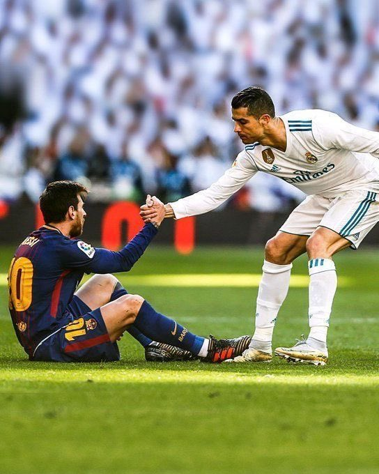 DanikRM_'s tweet photo. Es fuerte pensar que ninguno de estos dos tuvo un homenaje de despedida con Madrid y Barça. Los mejores jugadores de la historia y se fueros como si nada, que duro. https://t.co/w20J6ydySU