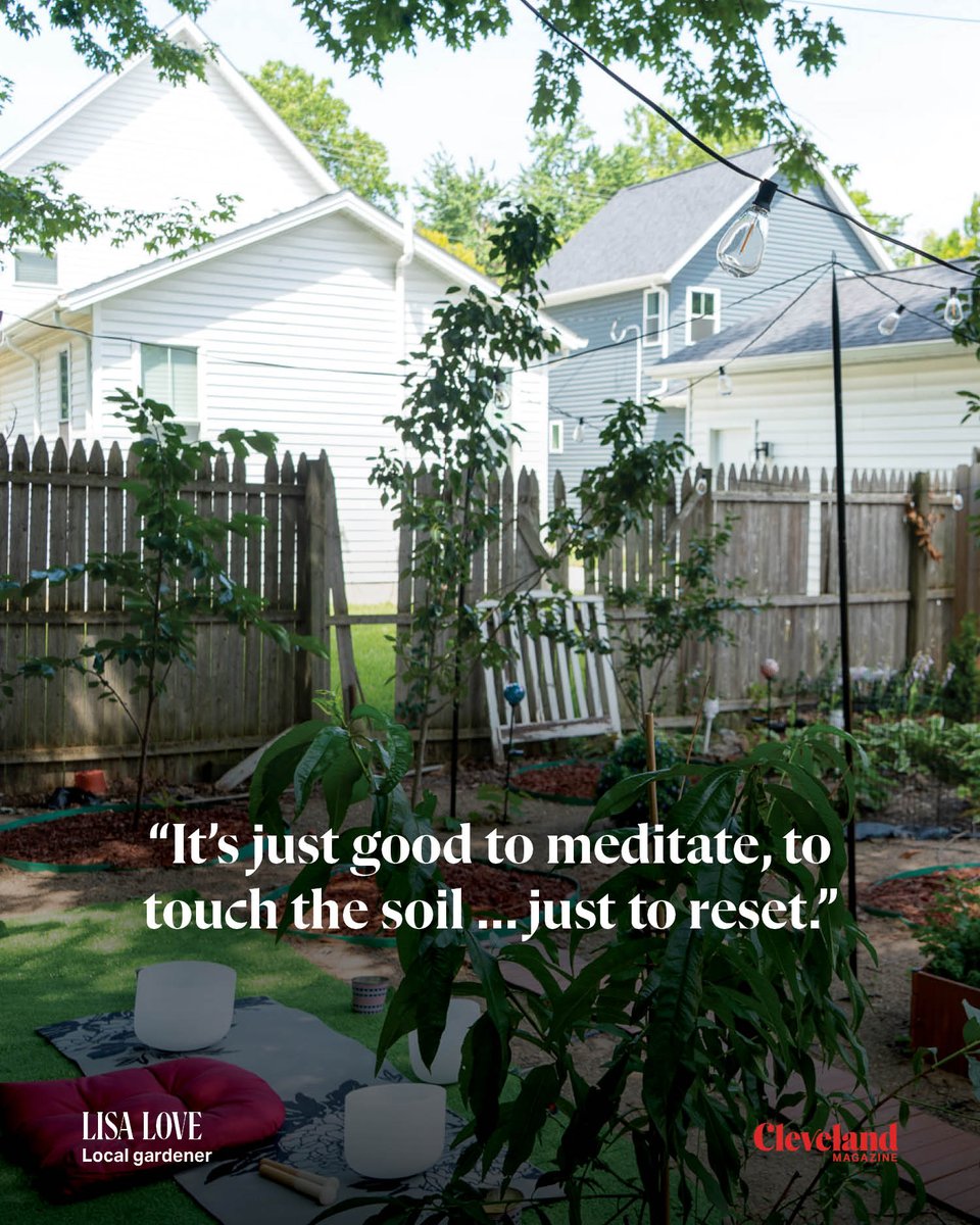 ClevelandMag's tweet photo. A garden is more than just an arrangement of flowers or produce; it’s a reflection of the person that cultivates it. Many gardeners across Cleveland take this adage beyond themselves and their backyard, reaping more than the small pasture that they sow. https://t.co/48ZDvKpOnn https://t.co/Rh9KeXP7sv