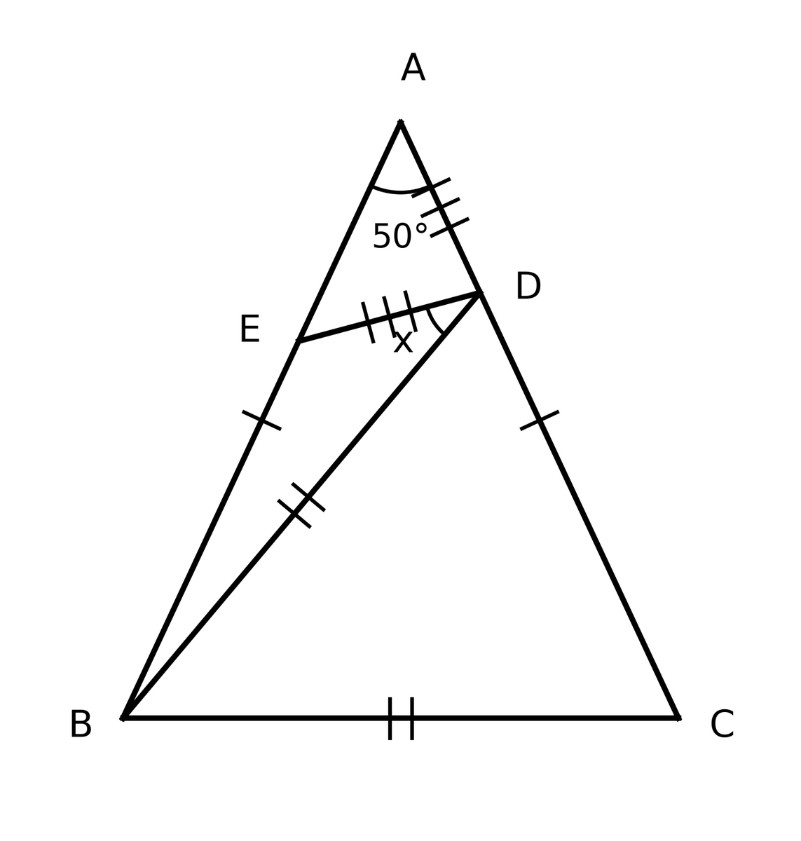 _zenyatara's tweet photo. Can you find x without using a calculator?

Explain your reasoning. https://t.co/zB4ZDArKmU