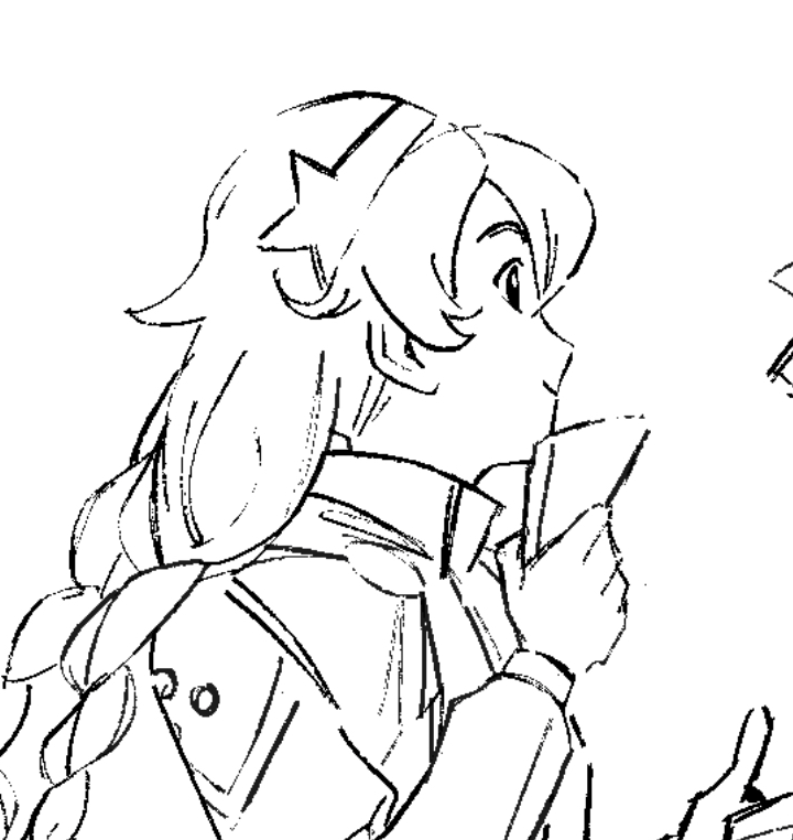 snidys's tweet photo. first time drawing kiana.... she's so cute https://t.co/hBf9Fn9O4U