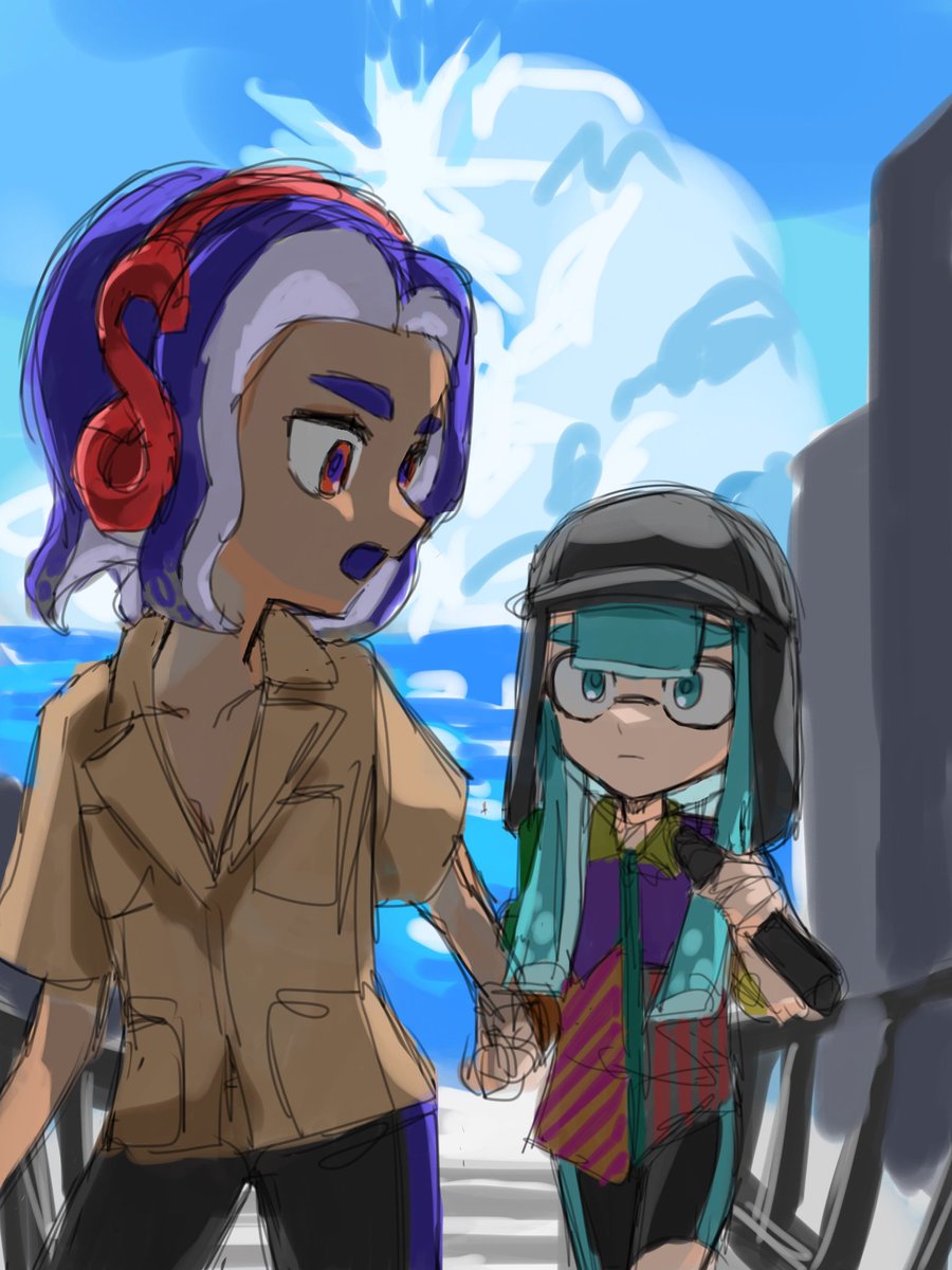 IKURAfountain's tweet photo. 1年前に描いたシェエイ
この2人のどういう所が好きかが今より上手く描けていて、可愛い https://t.co/XvURhWVJqg