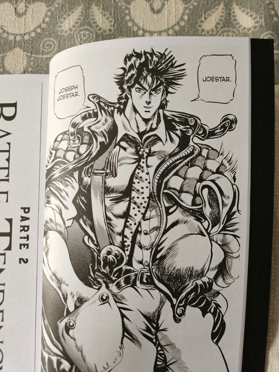 nedescaroline's tweet photo. Joseph Joestar sendo meu favorito.... https://t.co/FZWj2yKUvC