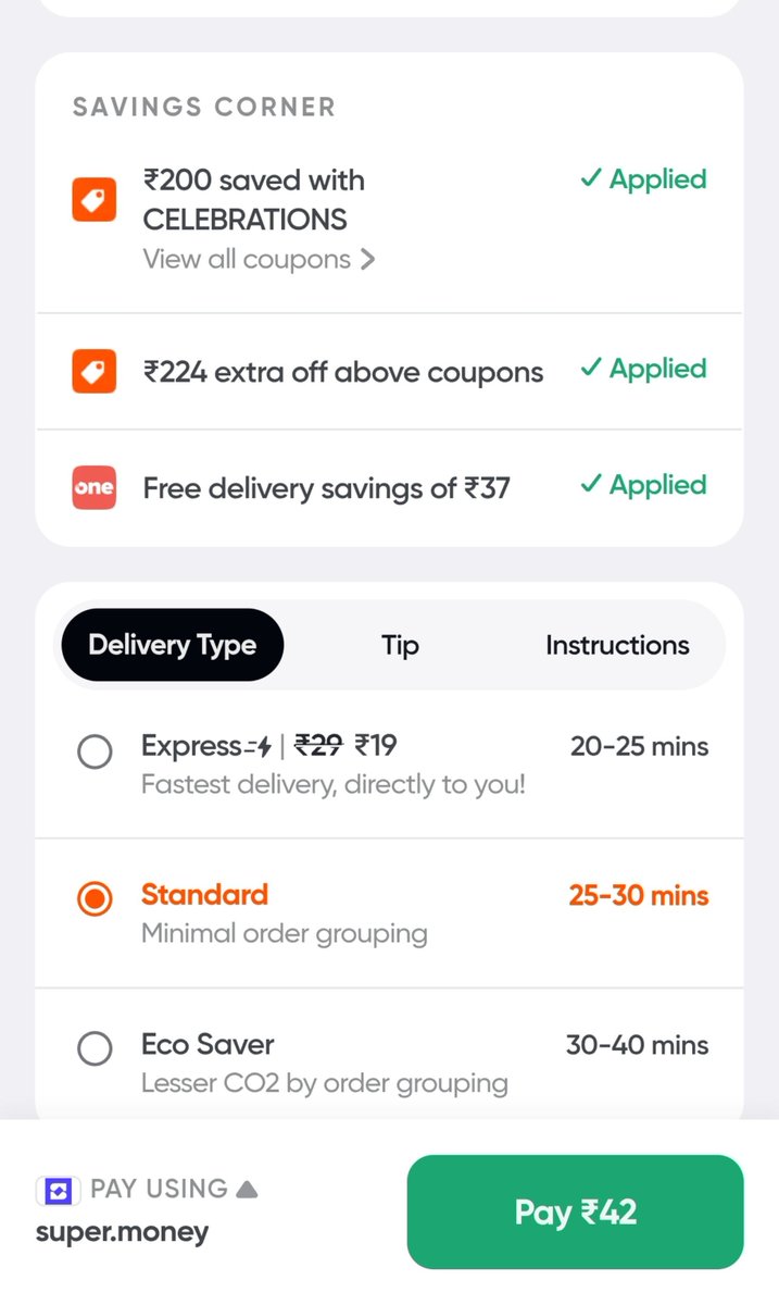 ShoppingDealsss's tweet photo. Make use of Swiggy buzz💥
Maintain daily streak to earn more Cashback!
BZZZ! ⚡ You just got Buzzed!

Buzz me back to start our daily streak! Let’s help each other unlock Free Cash up to ₹1000. 🤑

Tap here to buzz back:
Link: https://t.co/fhqLe3faBh https://t.co/ropGv11xmX