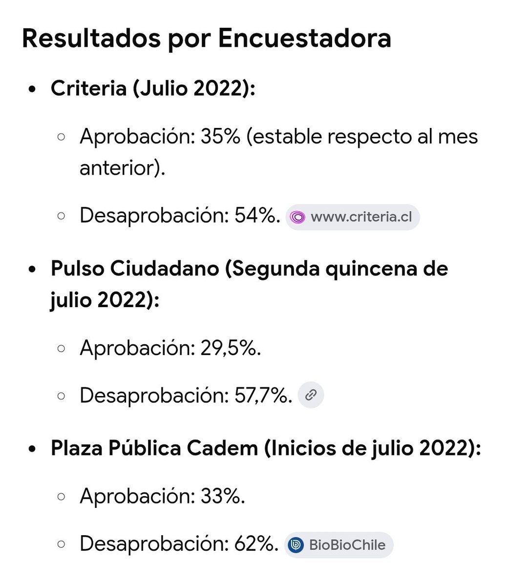 d_rojas_75's tweet photo. @biobio Según uds mismos @biobio en el mismo mes Boric tenía una aprobación de 33% y más histórico un 62% de rechazo. Les dejo un ayuda memoria, porque parece que día a día quieren lavarle la cara al gobierno de Boric y atacar al actual. #PrensaBasura https://t.co/zlirvEnoHL
