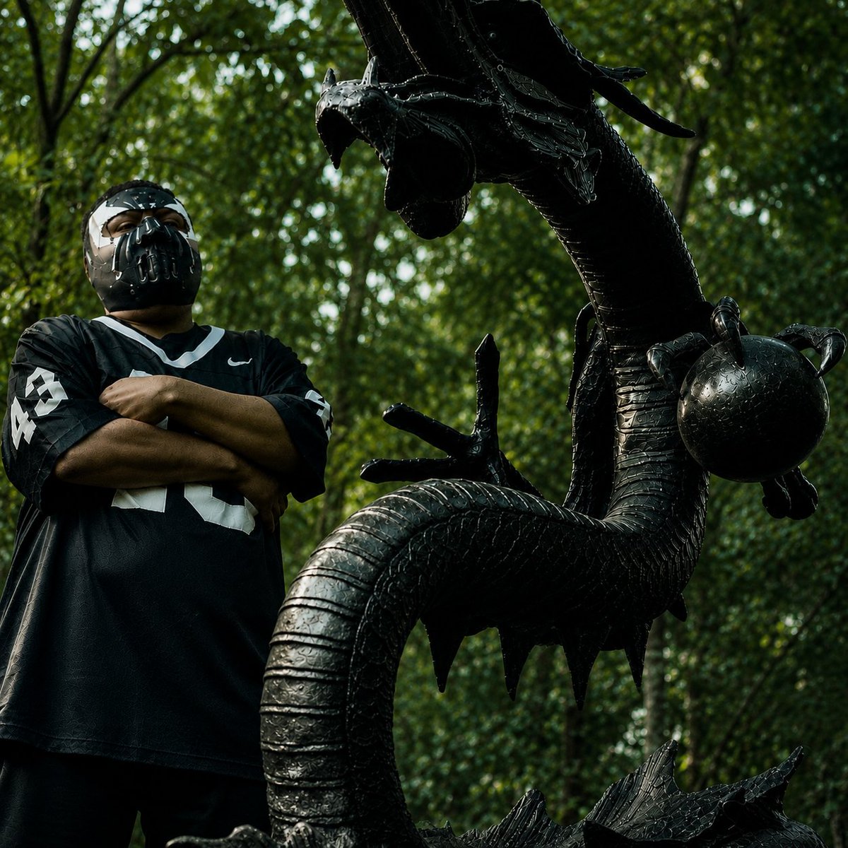 TheKingsDragon_'s tweet photo. Bringing back a classic.
The Man The Myth The Legend 🐲
When it all started back in 2020
Thanks to @DopeTheMusic
For the shot 📸
#classic
#dragon
#statue
#thebeginning
#theevolution https://t.co/mQ87xLnyHG