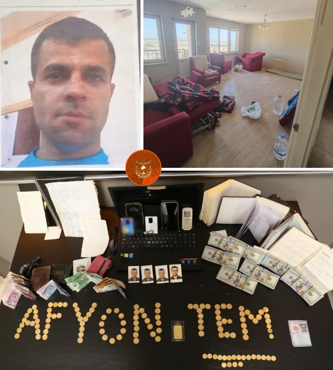 militerenstitu's tweet photo. Fetullahçı eski yüzbaşı Karatepe'nin, elektrik ve suyu bulunmayan atıl durumdaki hücre evi:

Elektrik ve suyu bulunmayan atıl durumdaki hücre evinde yapılan aramalarda yaklaşık 👇

— 6 milyon 445 bin TL değerinde ziynet eşyası ve nakit para
— 98 ata altın
— 4 yarım altın
— 23 çeyrek altın
— 50 gram külçe altın
— 33 bin 700 dolar
— 2 bin 620 euro
— 13 bin 535 lira bulundu.