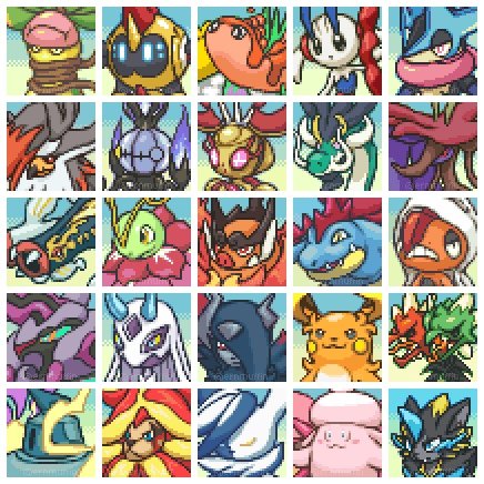 Ernmuffin's tweet photo. You could say it was a mega year for making mega portraits! #MysteryDungeon #MundoMisterioso https://t.co/FX5V9GaHNE