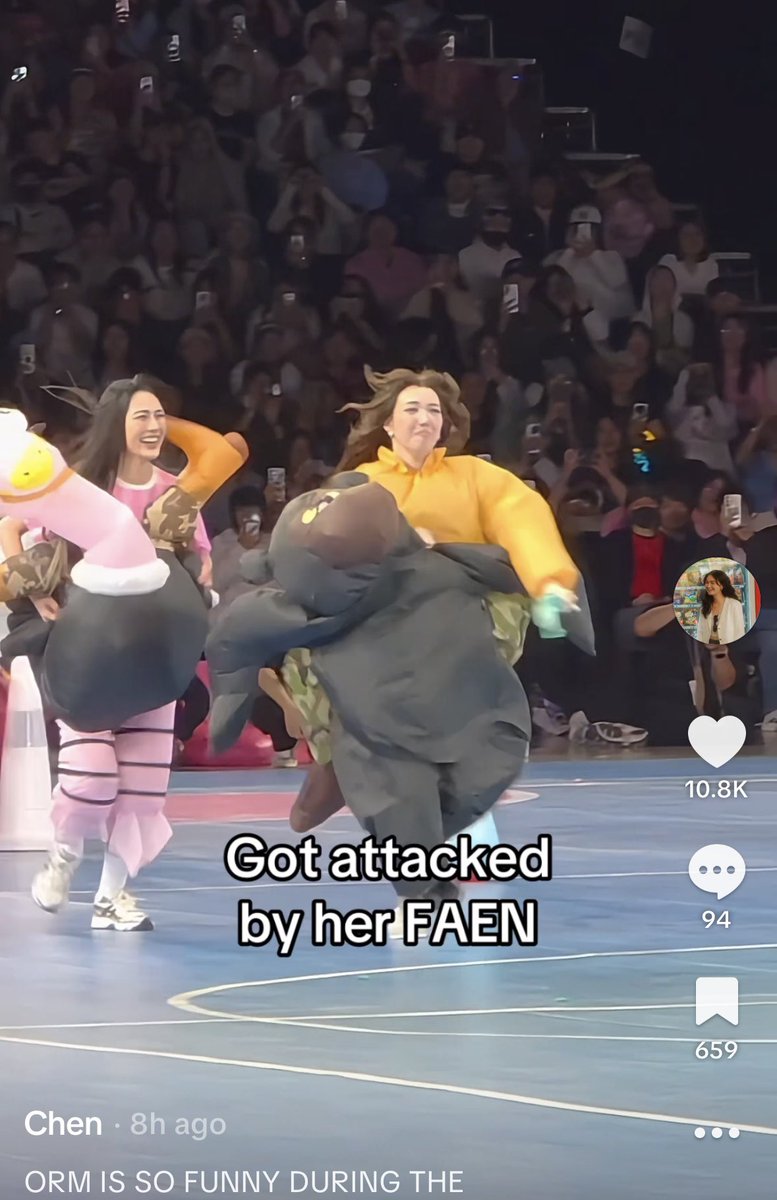 ChenAGAINKHA's tweet photo. So Orm liked this tiktok video… there was this part i added “ Got attacked by her Faen”

So it means she acknowledge that Ling is her faen right ??? 

#Lingotm https://t.co/hur8A9lwwZ