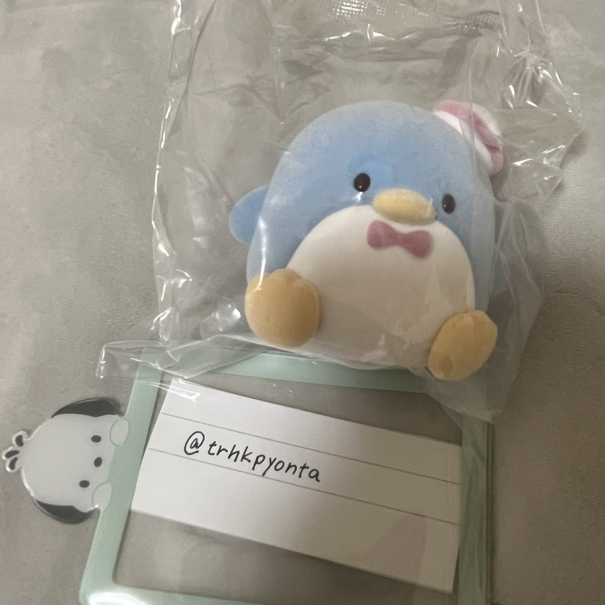 trhkpyonta's tweet photo. サンリオキャラクターズ ぬいっぽコットの交換を探しております。

【譲】タキシードサム
【求】ポチャッコ

大阪手渡し優先ですが、郵送でも対応可能です。
お心当たりの方がいらっしゃいましたれお気軽にご連絡お待ちしております。 https://t.co/hHT6OKcOgU