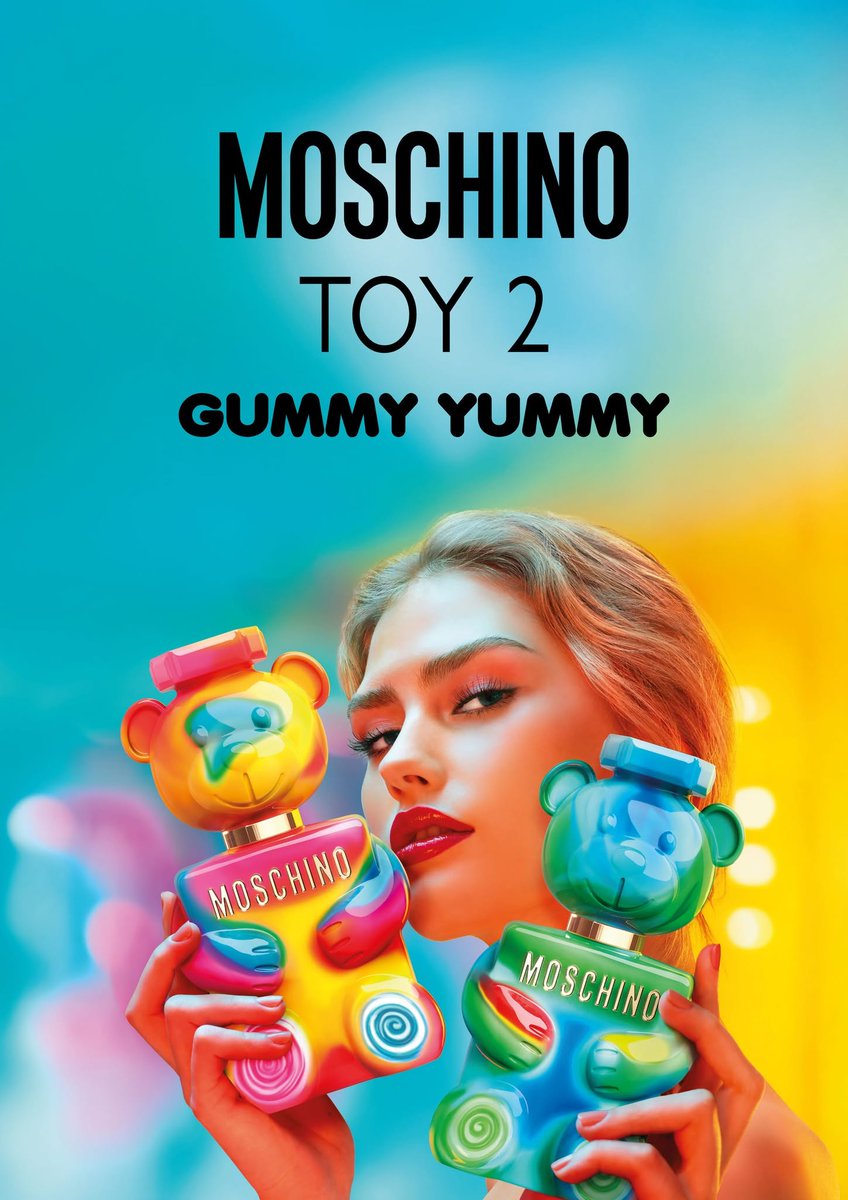 LaviYeung's tweet photo. MOSCHINO BEAUTY TOY2 GUMMY YUMMY https://t.co/vO87incDhT https://t.co/l51IOjnkCa