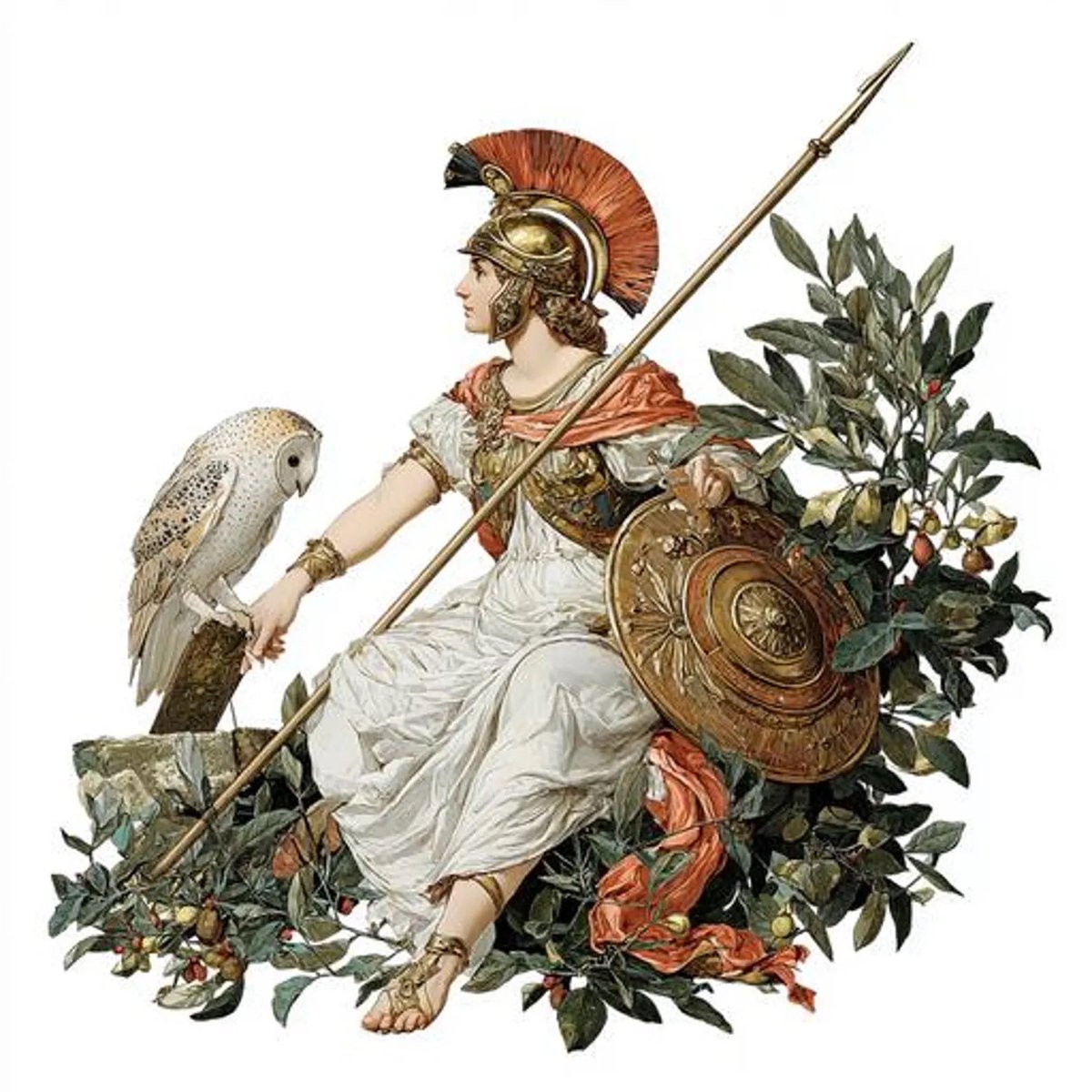 clasicasIEDA's tweet photo. Atenea con mochuelo, búho o lechuza. 🦉 γλαυκῶπις https://t.co/i6caDXAU9f