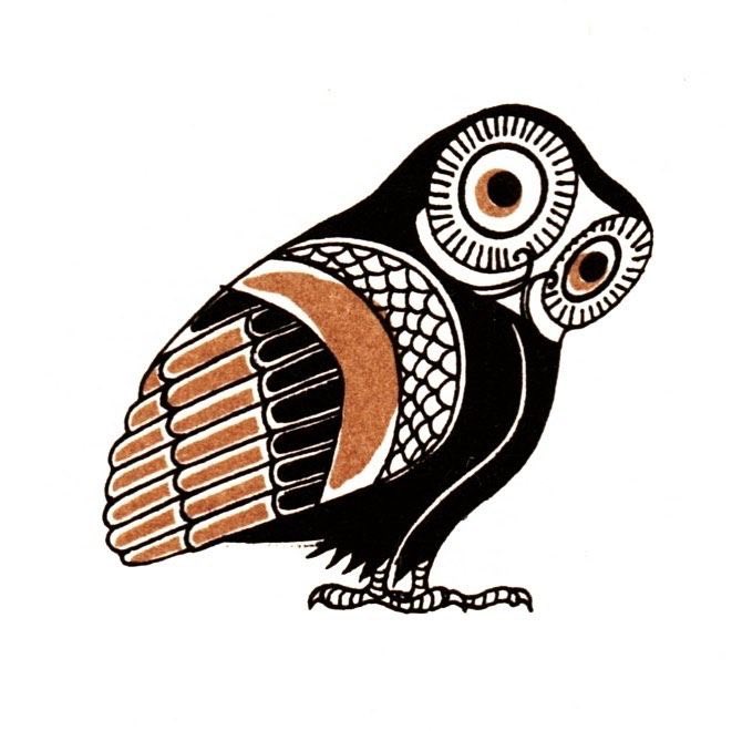 clasicasIEDA's tweet photo. Atenea con mochuelo, búho o lechuza. 🦉 γλαυκῶπις https://t.co/i6caDXAU9f