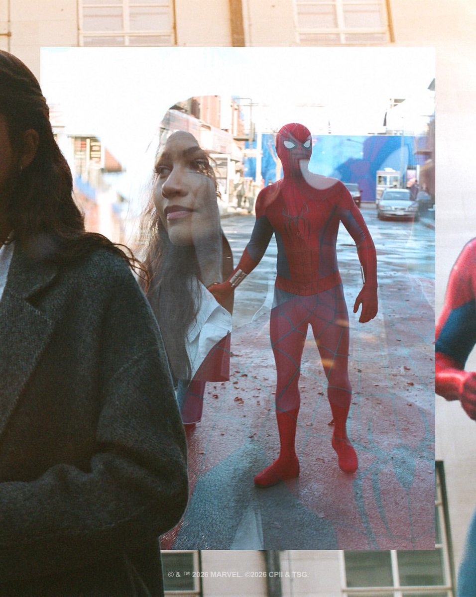 cosmic_marvel's tweet photo. New behind-the-scenes look at ‘SPIDER-MAN: BRAND NEW DAY’ https://t.co/ZH11xzCASj