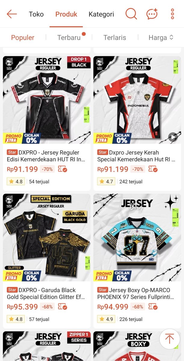 Arisgawb's tweet photo. Akhirnya nemuin JERSEY yang keren keren abis cuy🥳

Desainnya gokil harganyapun gak nyampai ratusan 

Yang mau swipe up aja👇 https://t.co/1ndVk1Xy45