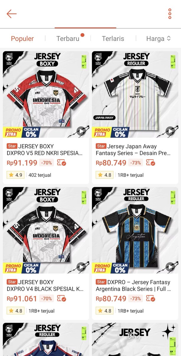 Arisgawb's tweet photo. Akhirnya nemuin JERSEY yang keren keren abis cuy🥳

Desainnya gokil harganyapun gak nyampai ratusan 

Yang mau swipe up aja👇 https://t.co/1ndVk1Xy45