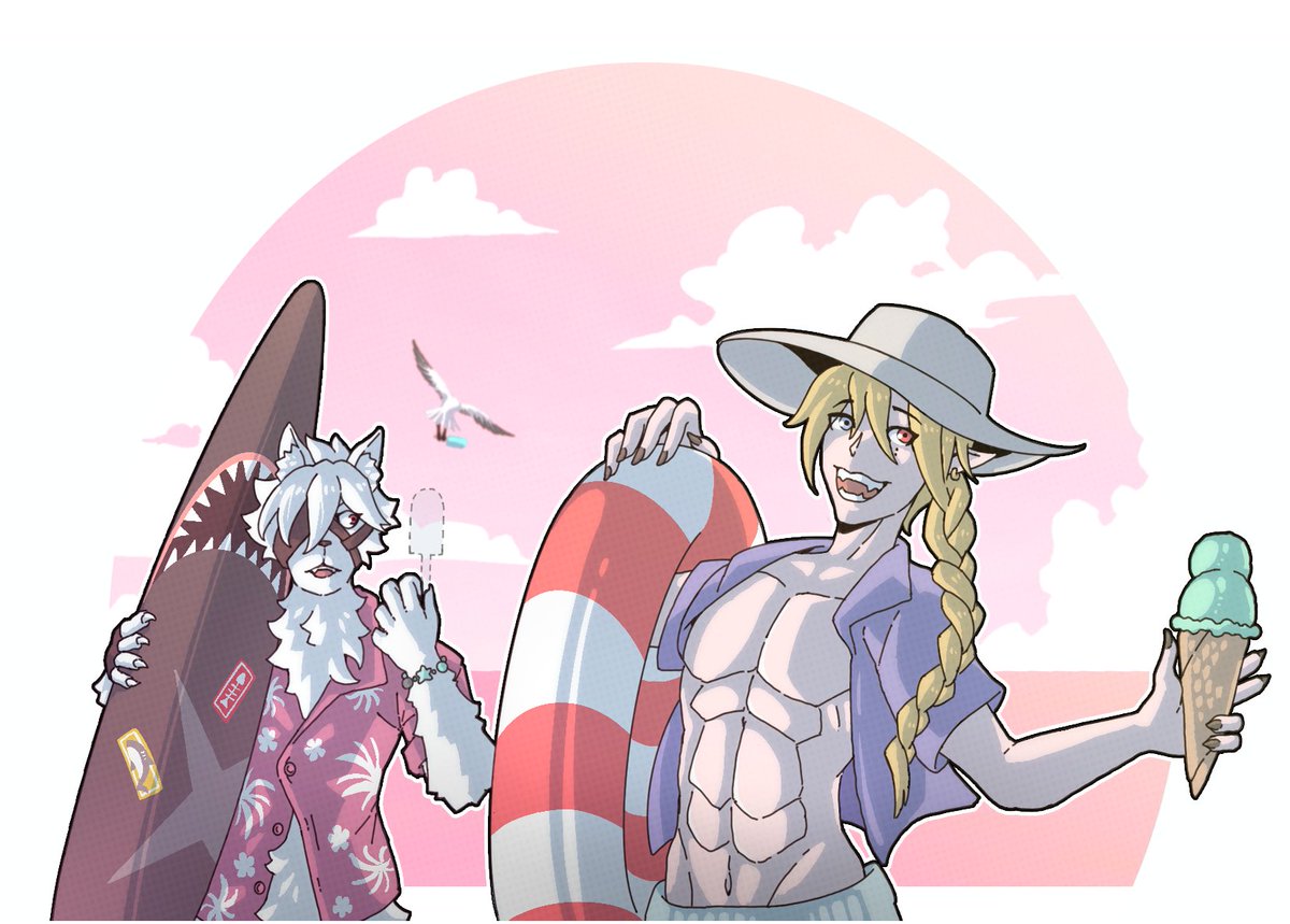 Yidhari_Timely's tweet photo. My gift for @ar_ameth 
I hope you like it! 🤗
And thank you for joining our little event! 🙏

#zzzSummerArtTrade https://t.co/iDsbw31VDy