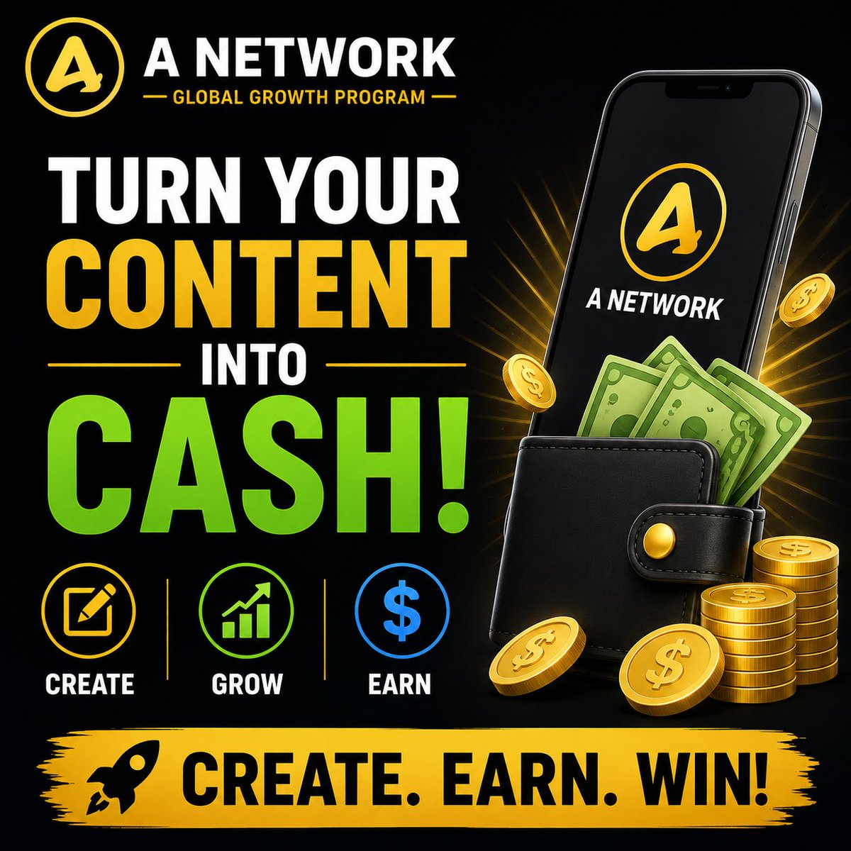 Aryainterlink07's tweet photo. 💰 Turn Your Content Into Cash! 🚀

Join A Network, create great content, and earn rewards.

Create. Earn. Grow.

#ANetwork #ANET #Web3 https://t.co/HVU1TgumzW