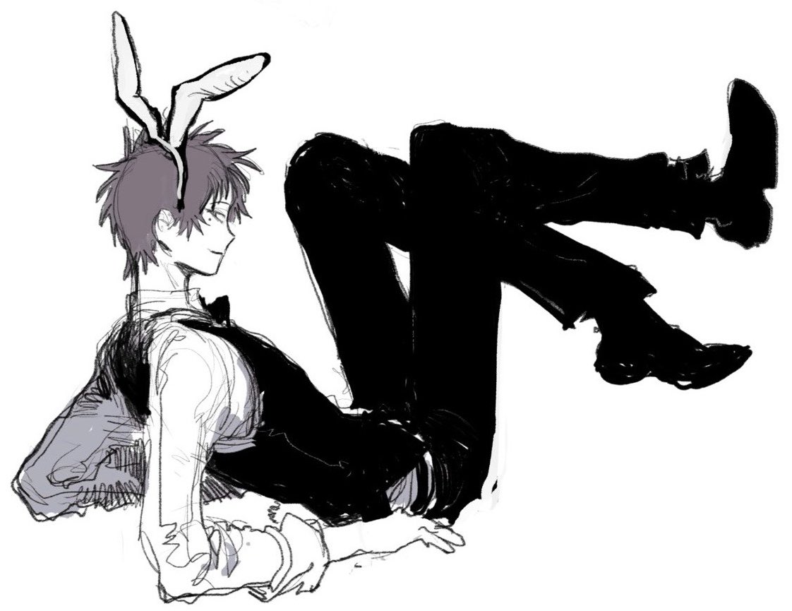 denwadaiikura's tweet photo. 🐰🏹 https://t.co/a78pGgiLcr