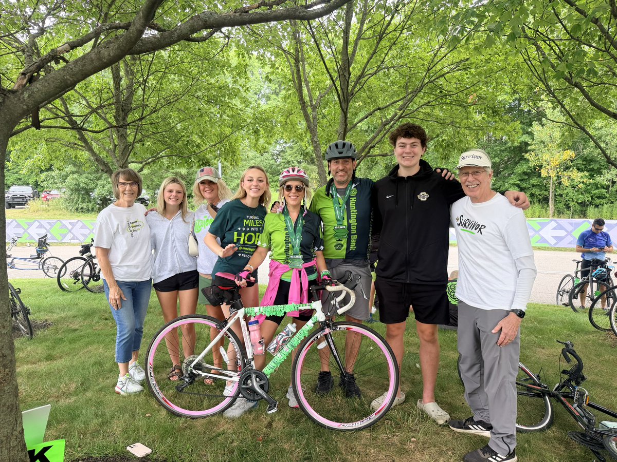 jamierathbun's tweet photo. Pelotonia 2026 💚🚴‍♀️ Another emotional ride. Thank you to all who have donated so far and who have supported our ride! Donate here https://t.co/F5oD2I1NZY #endcancer https://t.co/1psGScdo80