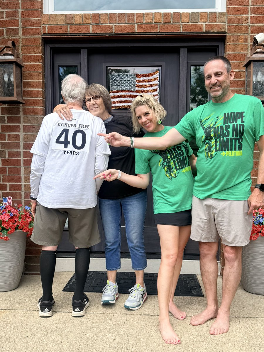 jamierathbun's tweet photo. Pelotonia 2026 💚🚴‍♀️ Another emotional ride. Thank you to all who have donated so far and who have supported our ride! Donate here https://t.co/F5oD2I1NZY #endcancer https://t.co/1psGScdo80
