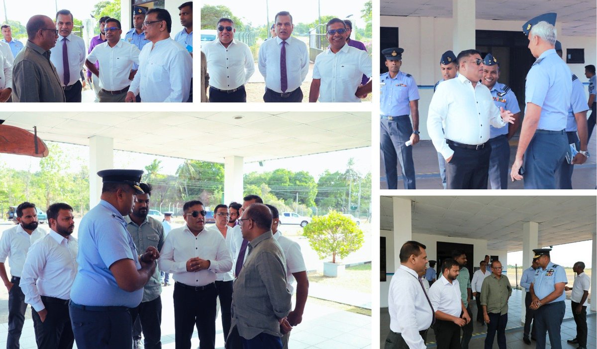 caaslofficial's tweet photo. සංචාරක කර්මාන්තය ප්‍රවර්ධනය කිරීම සහ දේශීය ගුවන් සම්බන්ධතා (Domestic Air Connectivity) ශක්තිමත් කිරීමේ අරමුණින්, චීන වරාය ගුවන් තොටුපළ අභ්‍යන්තර ගුවන් තොටුපළක් (Domestic Airport) ලෙස සංවර්ධනය කිරීම සඳහා නිරීක්ෂණය කිරීම. 

#CAASL #chinabayairport  #AirportDevelopment https://t.co/XC7rZ9GuAP
