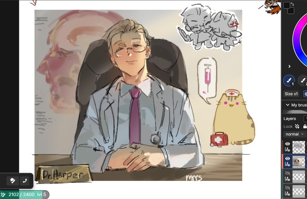 MurariusS's tweet photo. #dol harper pusheen during magma https://t.co/LAVGGm8Y5A