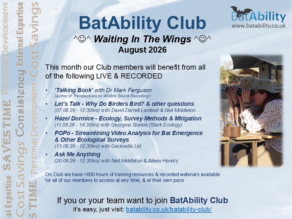 BatAbility's tweet photo. ^o^ Waiting In The Wings - August 2026 ^o^ 
\o/🙂. Listen to Aileen's 'Talking Club' podcast here: https://t.co/ygLeXJoRMp
To find out more about the huge &amp; instantly accessible training resource Club is &amp; 'signing up' yourself/your business visit: https://t.co/S7FYXqfZ0F https://t.co/YTQ3oFHQNT