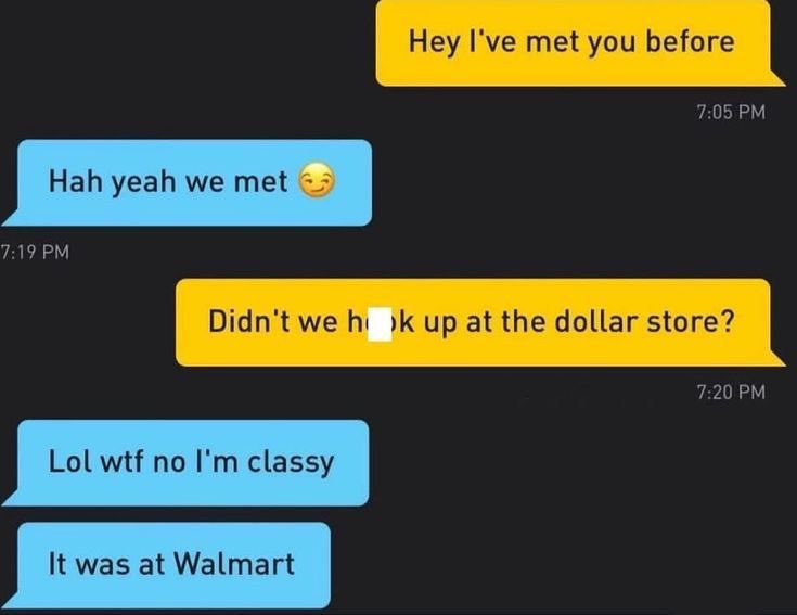 officialjynx_'s tweet photo. At least he has standards. 😂

Be honest… Walmart or Dollar Store? https://t.co/7ujV5YpoC2