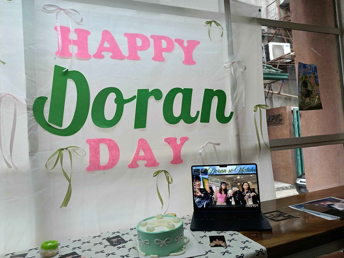 dojaakat_'s tweet photo. had the best time at #DoranLovedSoMatcha #DoranDayPH 

months of planning and hours long discord convos with @confxssn definitely paid off 🥹

nice to meet everyone and thank you for all the cutieful freebies!! 💕✨ https://t.co/oUdBtlm9pk