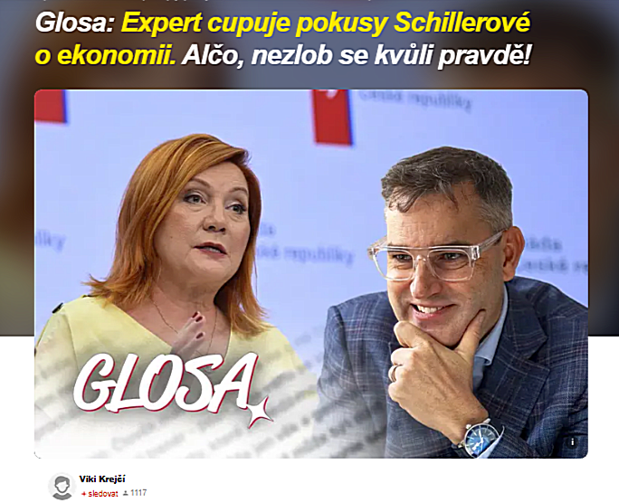 RozruchK's tweet photo. M. Hampl, bývalý viceguvernér ČNB, respektovaný ekonom, učitel ekonomie na VŠ. Proti němu stojí A. Schillerová, z vůle Babišovy ministryně financí. Kvalifikace? Daňová úřednice, bez hlubších ekonomických znalostí, tupě plnící jakýkoli úkol svého pána. ⬇️
https://t.co/updwcGbruS https://t.co/IFHwbXXcuc