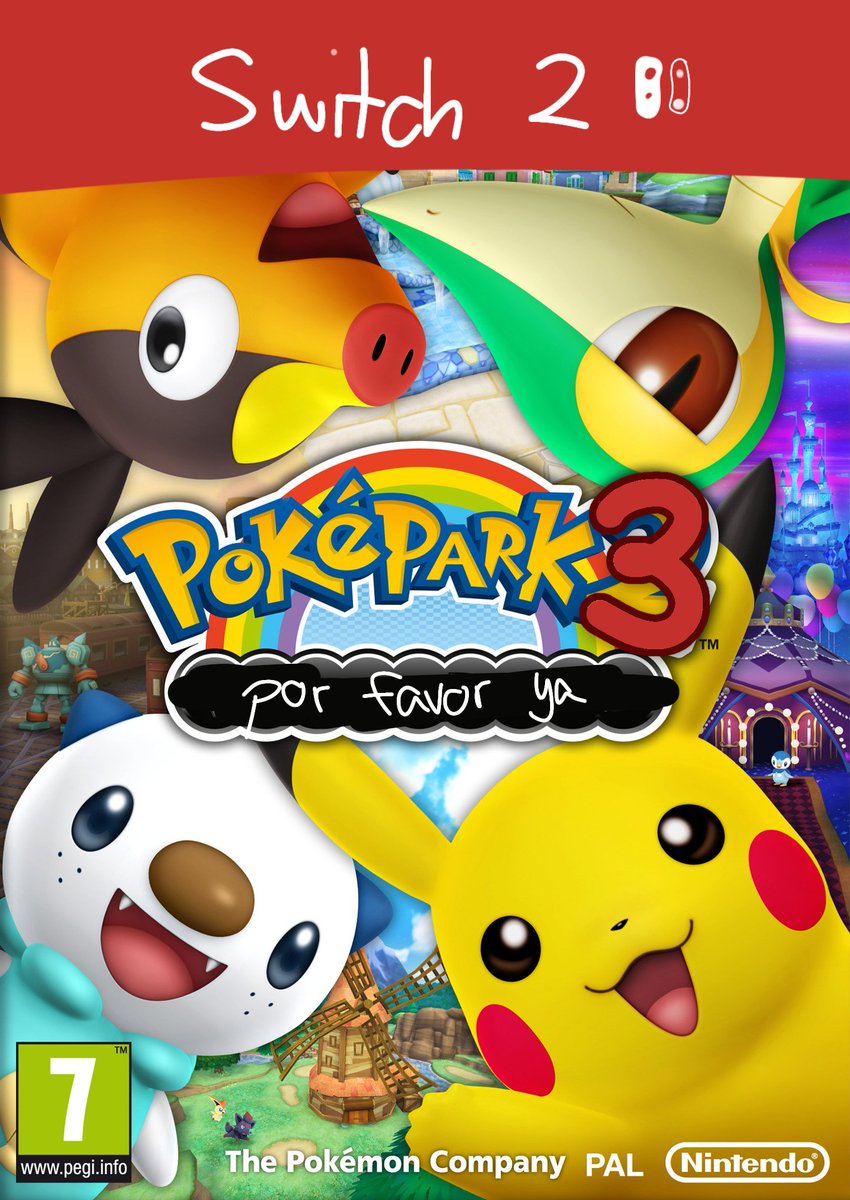 Caticola's tweet photo. QUE LES CUESTA SACAR POKEPARK 3 NO LO ENTIENDOOOOOO https://t.co/MHJg6kMCKB