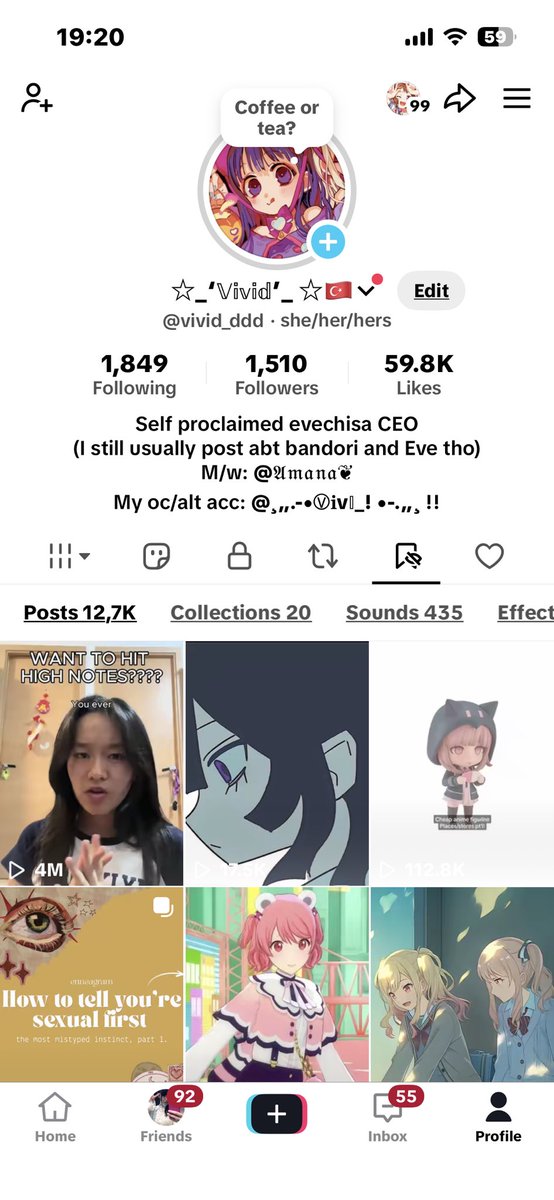 Vividdddooooo's tweet photo. @Vennyyyy_Draws WHY HELLO THERE (IT’S ME ON TIKTOK LOL, I’M JUST LESS ACTIVE HERE) https://t.co/JQLCZdxXNm