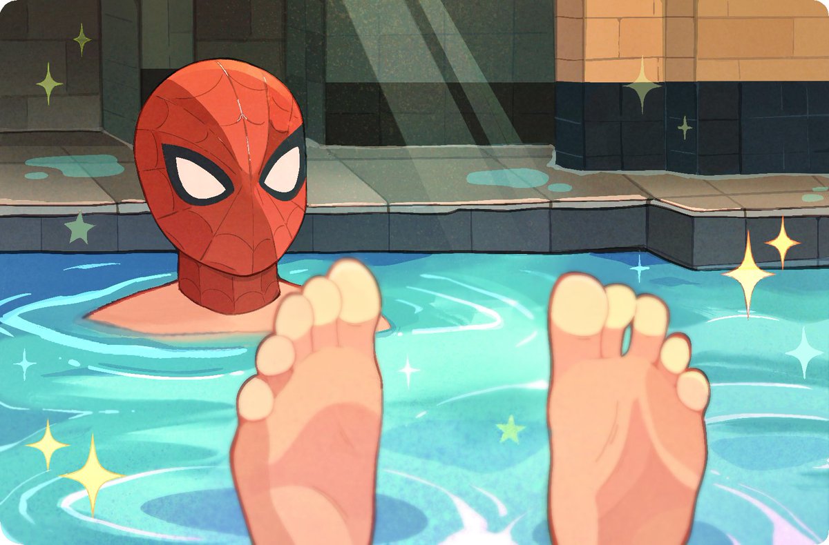 Lyslynne_'s tweet photo. I can’t stand this guy. I did already make stickers of him doing this tho #SpiderMan #SpiderManBrandNewDay 🕸️ https://t.co/LmQCTg5NQo