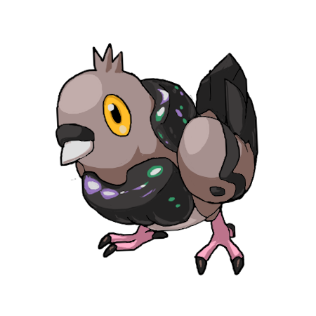 OlSoulja's tweet photo. And the last new regional I made in V14 of #pokemonrejuvenation , is the earliest obtainable one of the bunch, meet the Aevian Rock Pidove, and Rock/Fighting Tranquill and Unfezant. While they share Sturdy, Unfezant's abilities differ based on gender. #pokemonㅤㅤㅤ https://t.co/JM7m6OLy9R