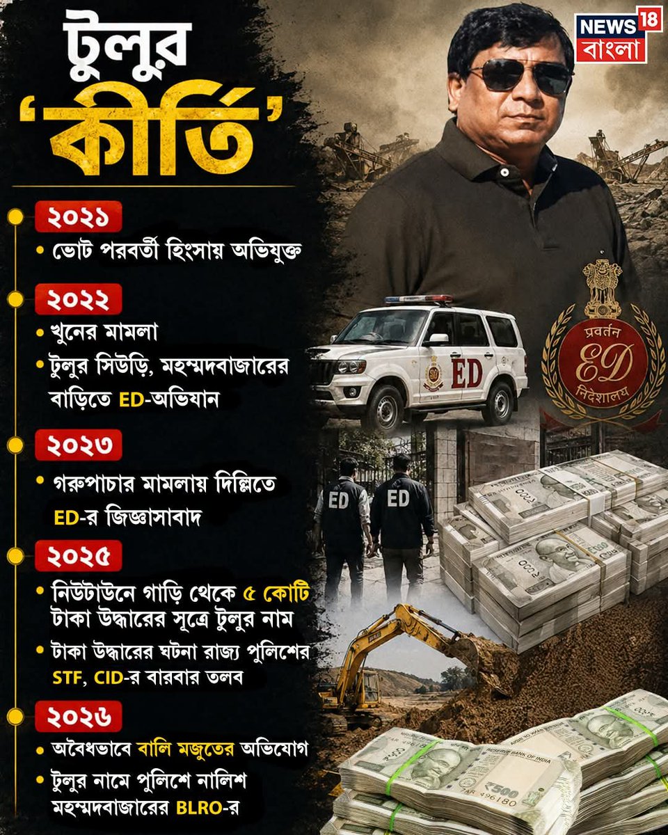 anuphomray's tweet photo. বাকী আছে ট্যাঁকশাল উদ্ধার।
শুধু টুলুর কীর্তি নয়।এটা চোর্মূল সরকারের কীর্তিও।৭৫% কালীঘাট ও ক্যামাক স্ট্রীটে নিশ্চয়ই যেতো।তাদের অজান্তে এই দুর্বার দুর্নীতির বটগাছ সোনা টাকা গাড়ি ইত্যাদির ফুলে ফলে পল্লবিত হতে পারে না।তৃণমূল প্রাক্তনীও নিশ্চিত জানতো। https://t.co/oxyazMTdUu