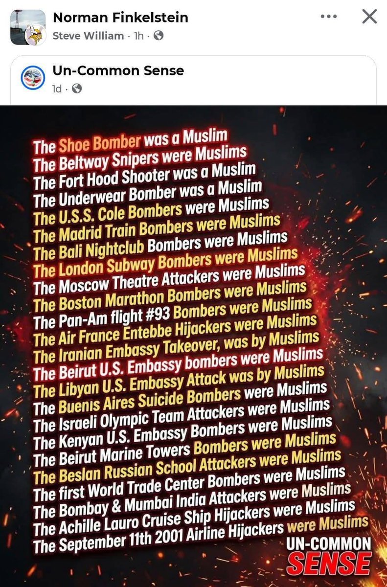 GaryMMorin's tweet photo. @MayaNadler Spare me the selective outrage over those 'evil Zionists' while intentionally ignoring 1400 years of Arab expansionism, Muslimization, and Islamization, and invasion and occupation of the entire Middle East and North Africa (and more). https://t.co/dcNN6aUoLa