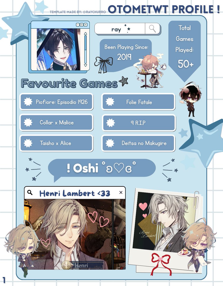 raychurro's tweet photo. hello!! I now officially have the courage to join #otometwt after some time 🥹 my name is ray, let's be moots! (๓´˘`๓)

I had fun making this #otometwtintro ^^ https://t.co/Rze4tp1Yle