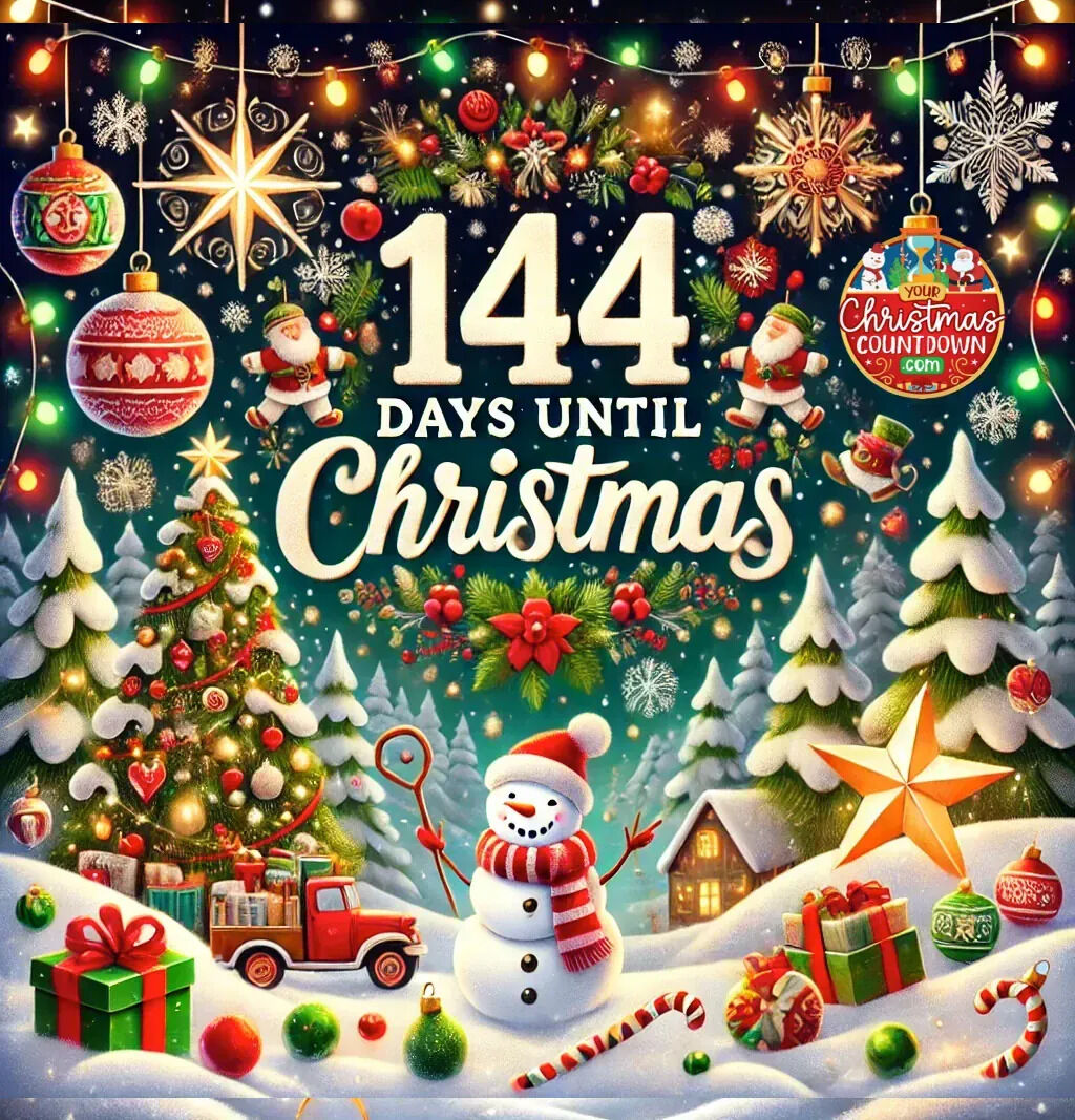 christmas_clock's tweet photo. 144 MORE DAYS BEFORE #CHRISTMAS!
🕒 https://t.co/08kJVAWqc2 🎄🎅 https://t.co/L0Zb5gPNbn