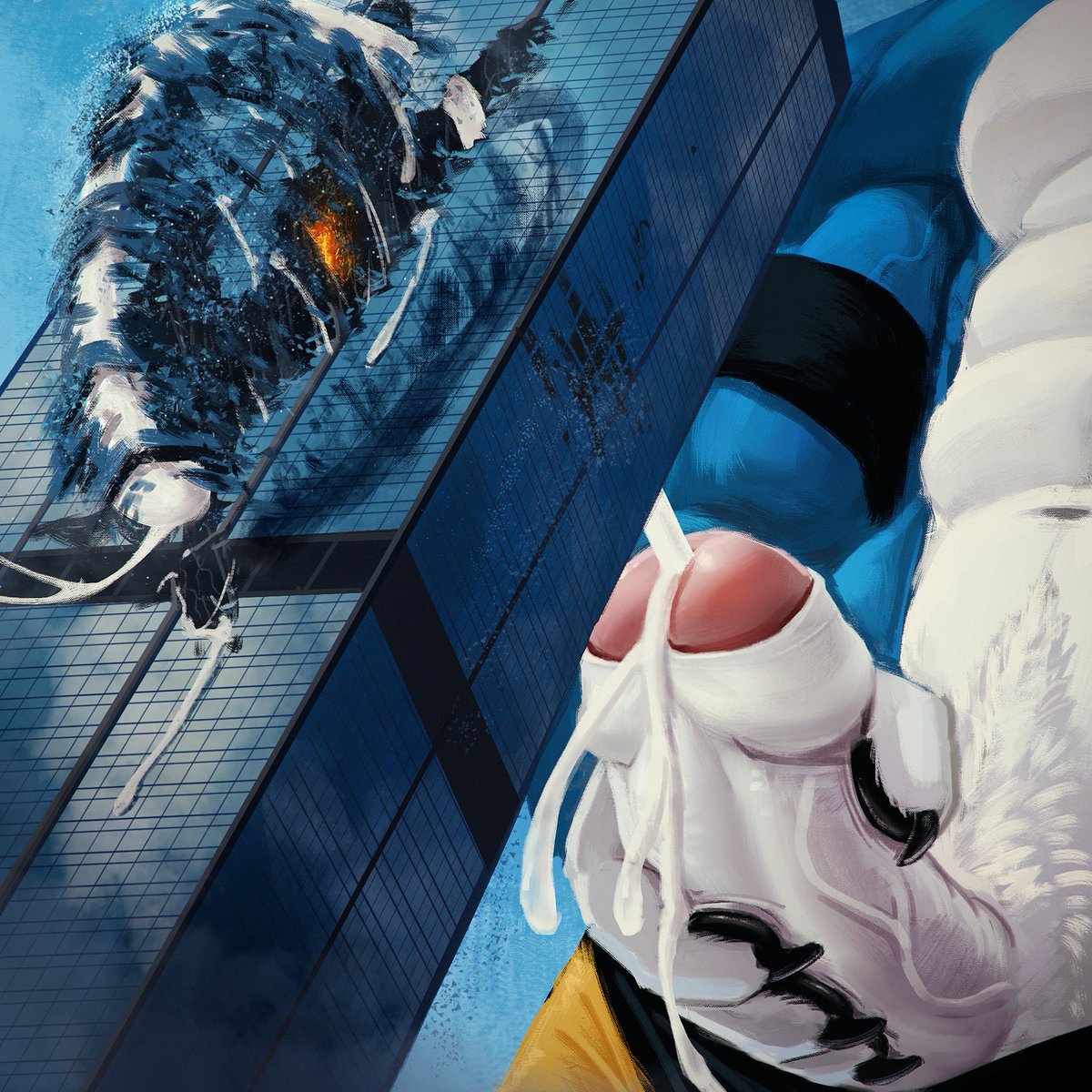 MacroWolfie's tweet photo. Vabad wrote a warmup story and picked wolfie as the character /w\ so wolfie made a thumbnail for the short story. Rare very naughty wolfie pic hehehehehe /w\ https://t.co/RMfPgqI4vv