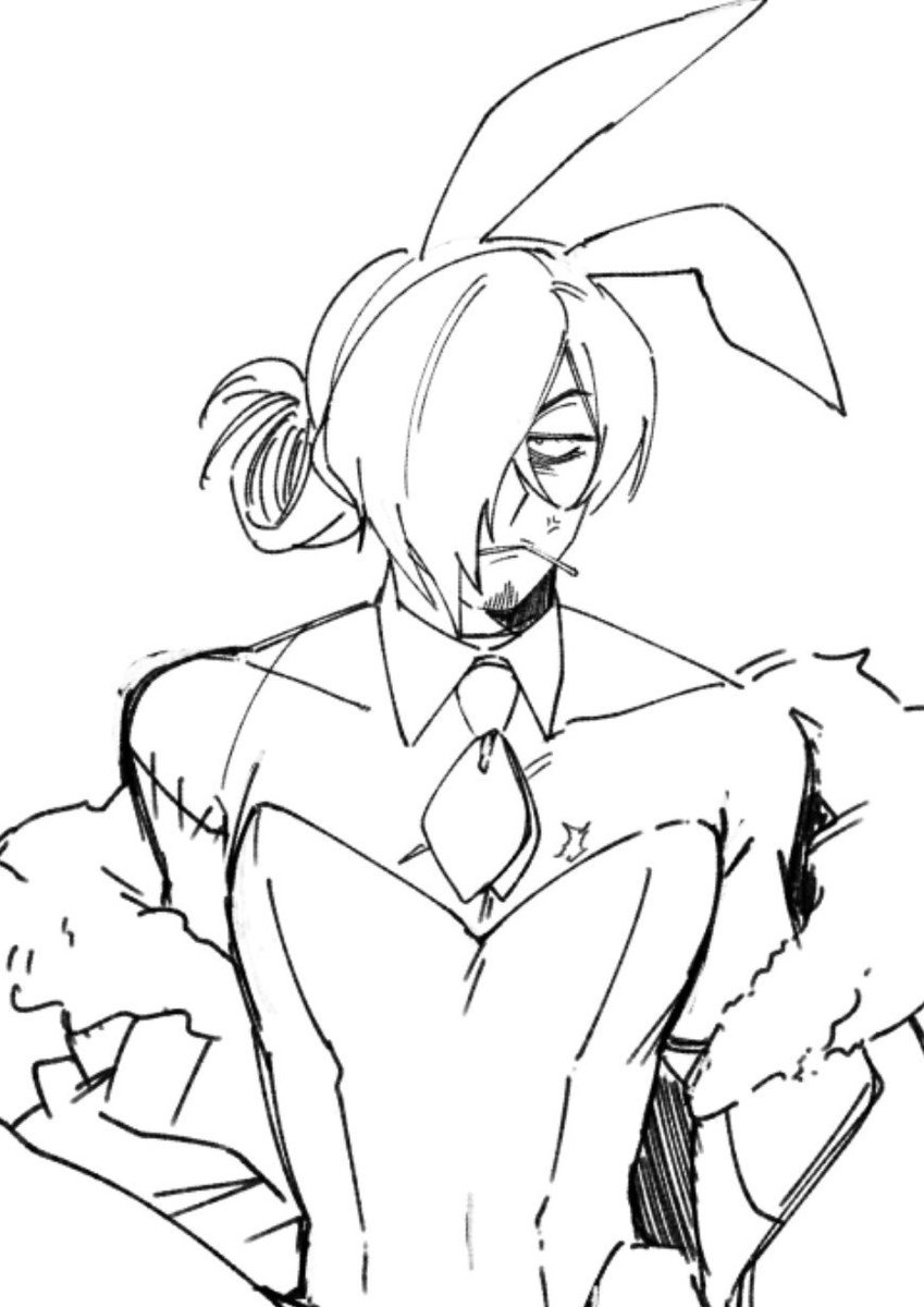 SEINIKUtrpg's tweet photo. ちちふりKPCの練りをしたりMuaぱんばたの相方PCを描いたりバニーぼさんをかいたりしてた https://t.co/WgGOXa0rkv