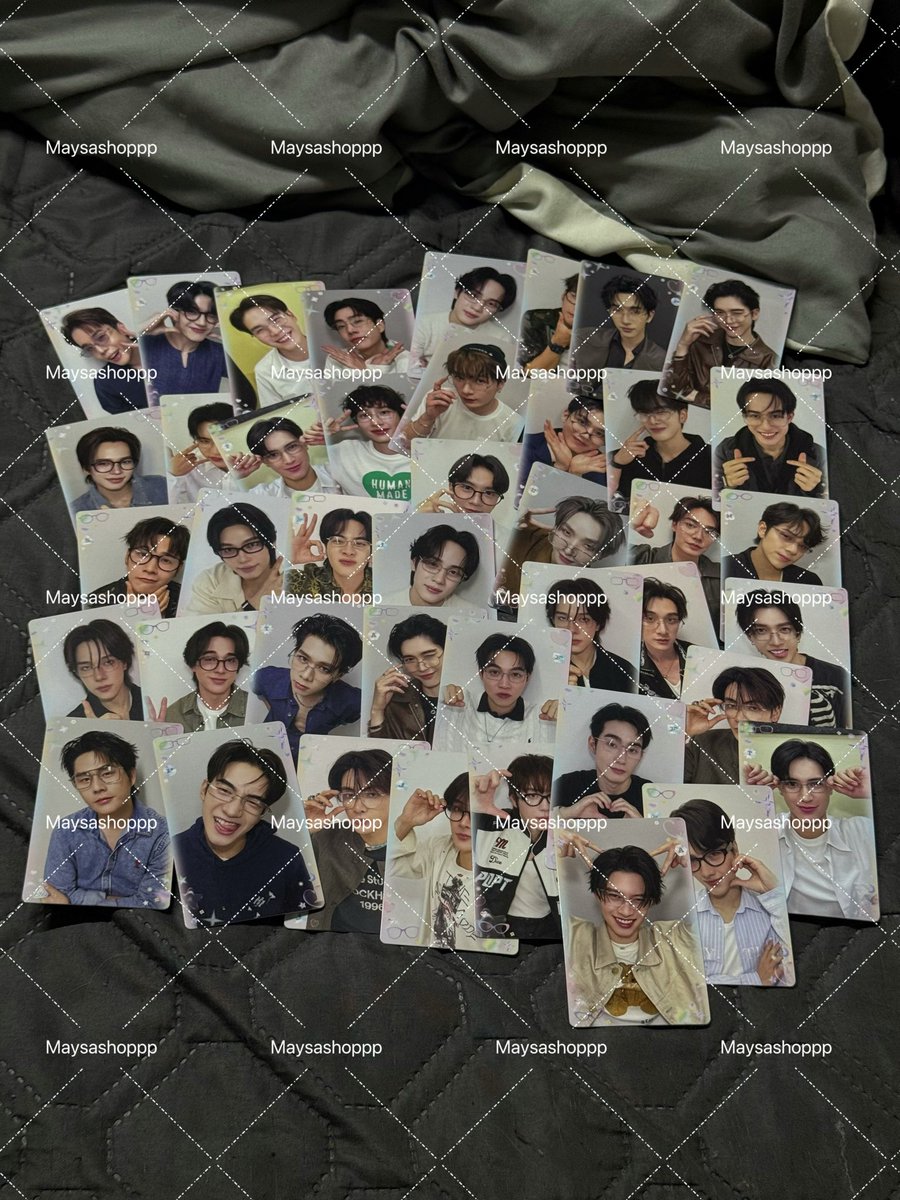 maysashoppp's tweet photo. ปล่อยการ์ดคอลแว่นล้วนๆ 42ใบ 1000฿
พร้อมโอนส่งฟรี
📮50฿

#งานมหกรรมนิยายนานาชาติ2026xGMMTV
#ตลาดนัดgmmtv https://t.co/QIZz39YvKn