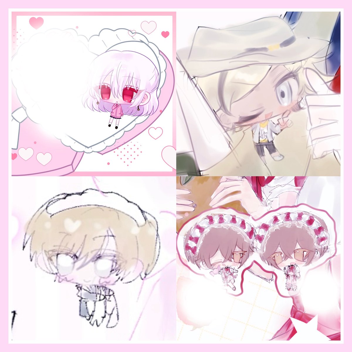 llxerom's tweet photo. @0
 デフォルメサンプル https://t.co/8oFMDlYfkE